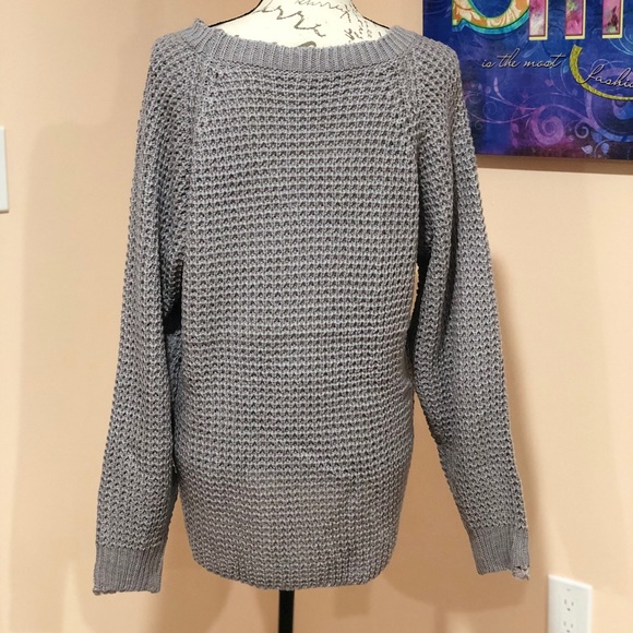 CLEARANCE ‼️GRAY CHUNKY casual - sweater - Picture 4 of 5
